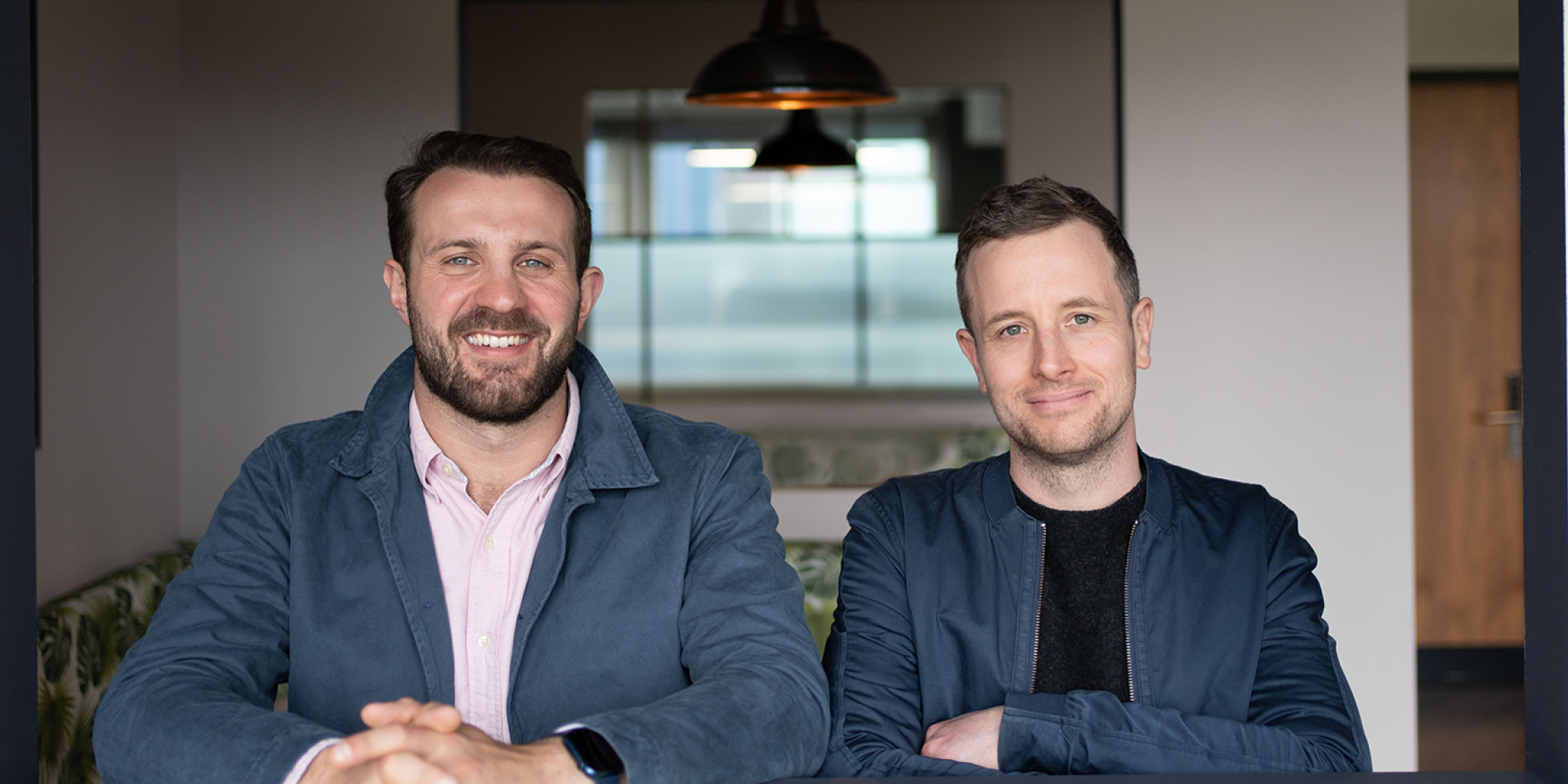 of the founders of tranch CTO Beau Allison and CEO Philip Kelvin 